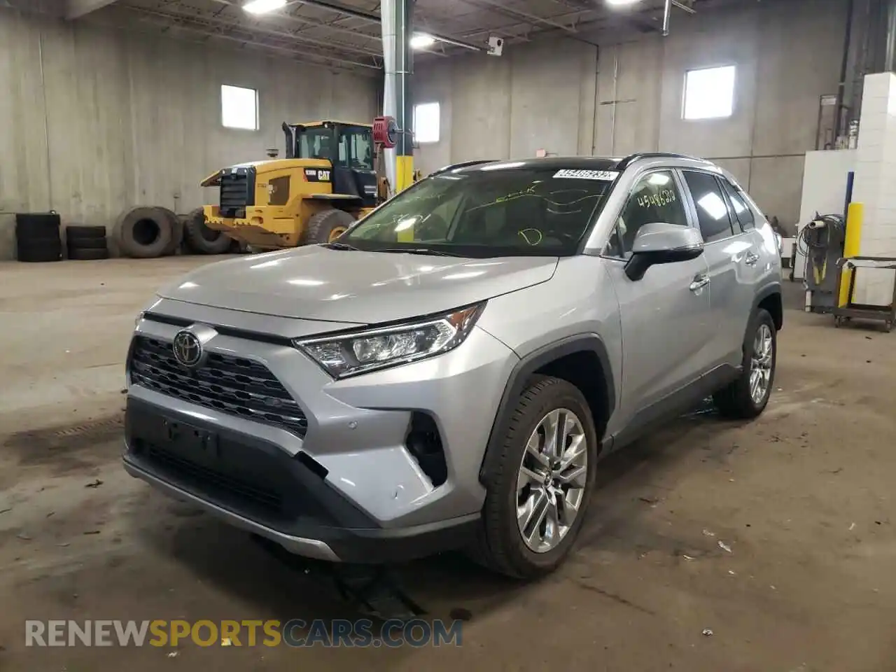 2 Photograph of a damaged car JTMN1RFV0KD518955 TOYOTA RAV4 2019