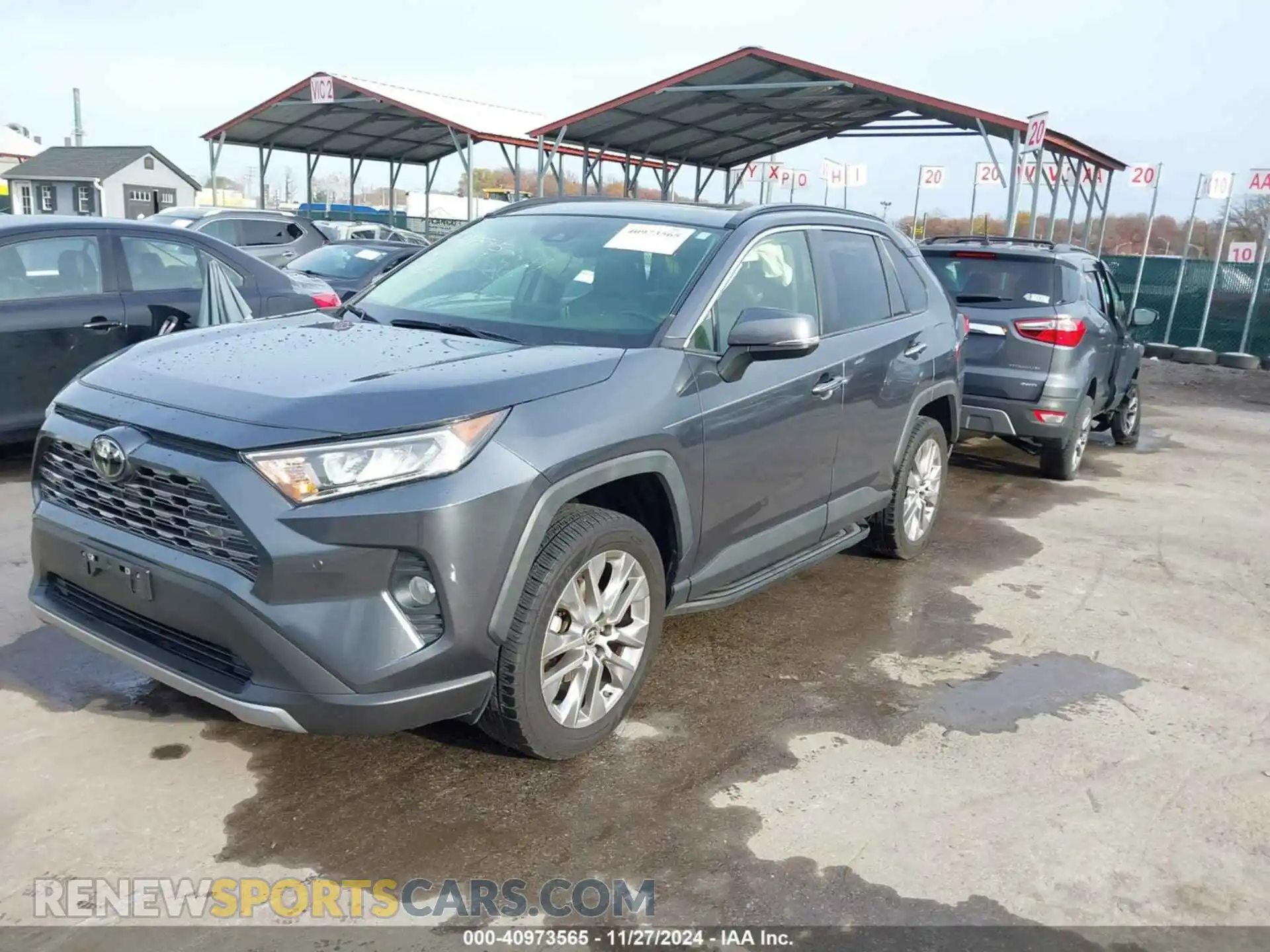 2 Photograph of a damaged car JTMN1RFV6KD028150 TOYOTA RAV4 2019