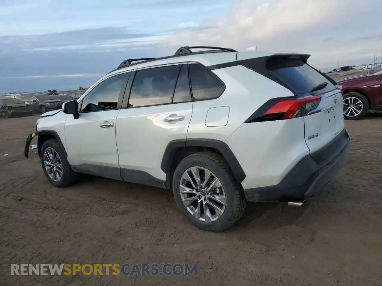 2 Photograph of a damaged car JTMN1RFV7KD516054 TOYOTA RAV4 2019