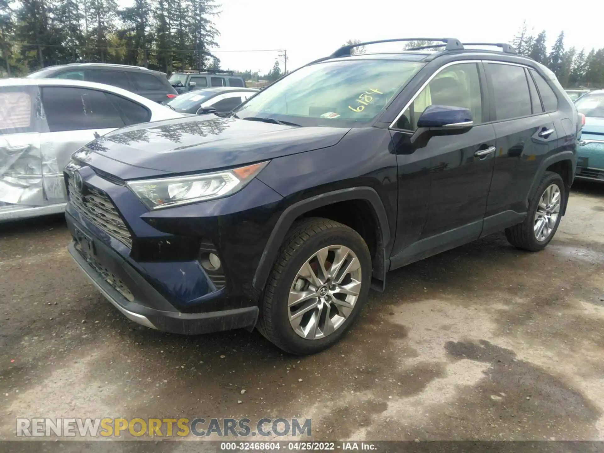 2 fotografías del automóvil dañado JTMN1RFV8KD520596 TOYOTA RAV4 2019