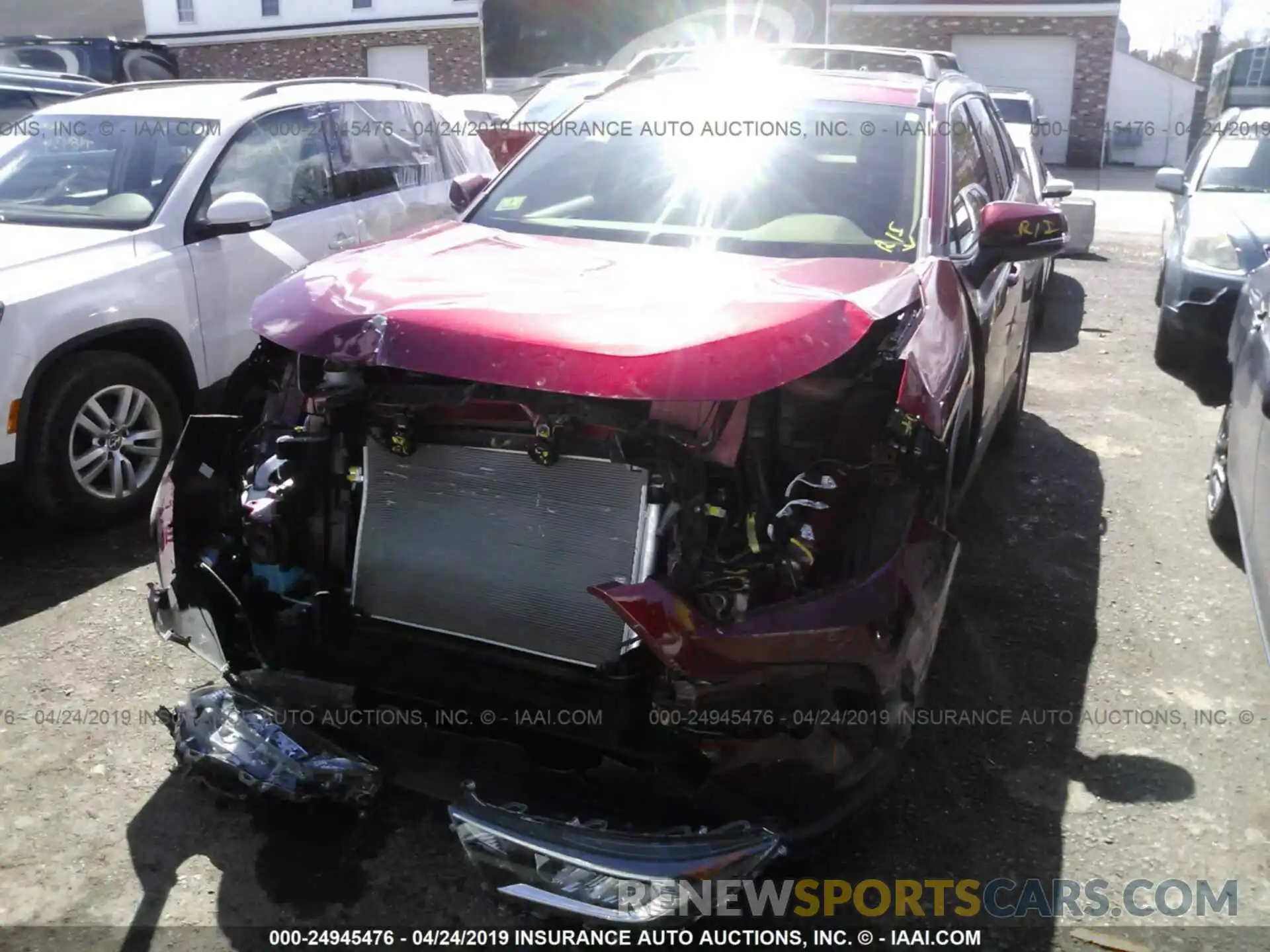 6 Photograph of a damaged car JTMP1RFV1KD014147 TOYOTA RAV4 2019