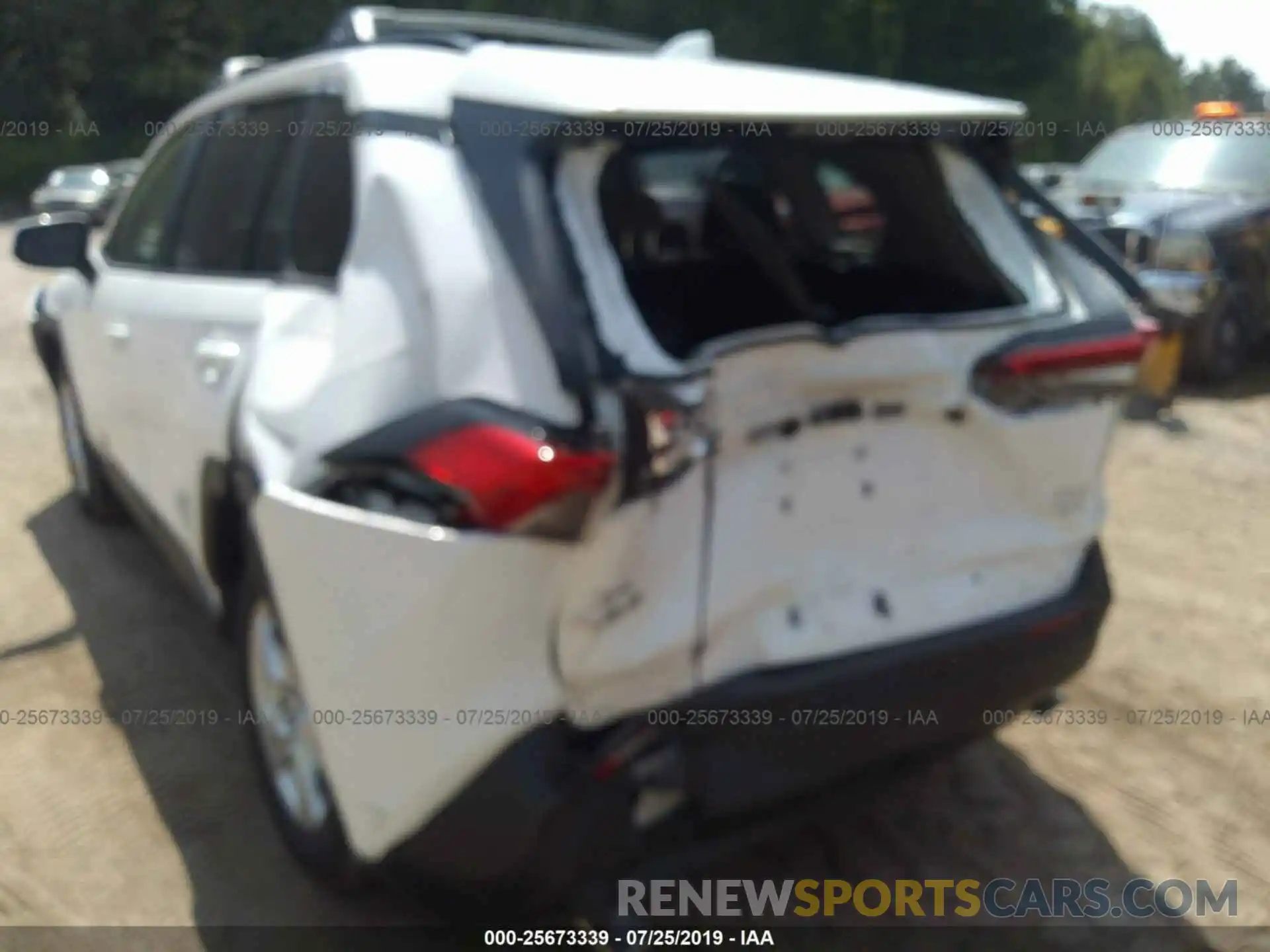 6 Photograph of a damaged car JTMP1RFV1KD500165 TOYOTA RAV4 2019