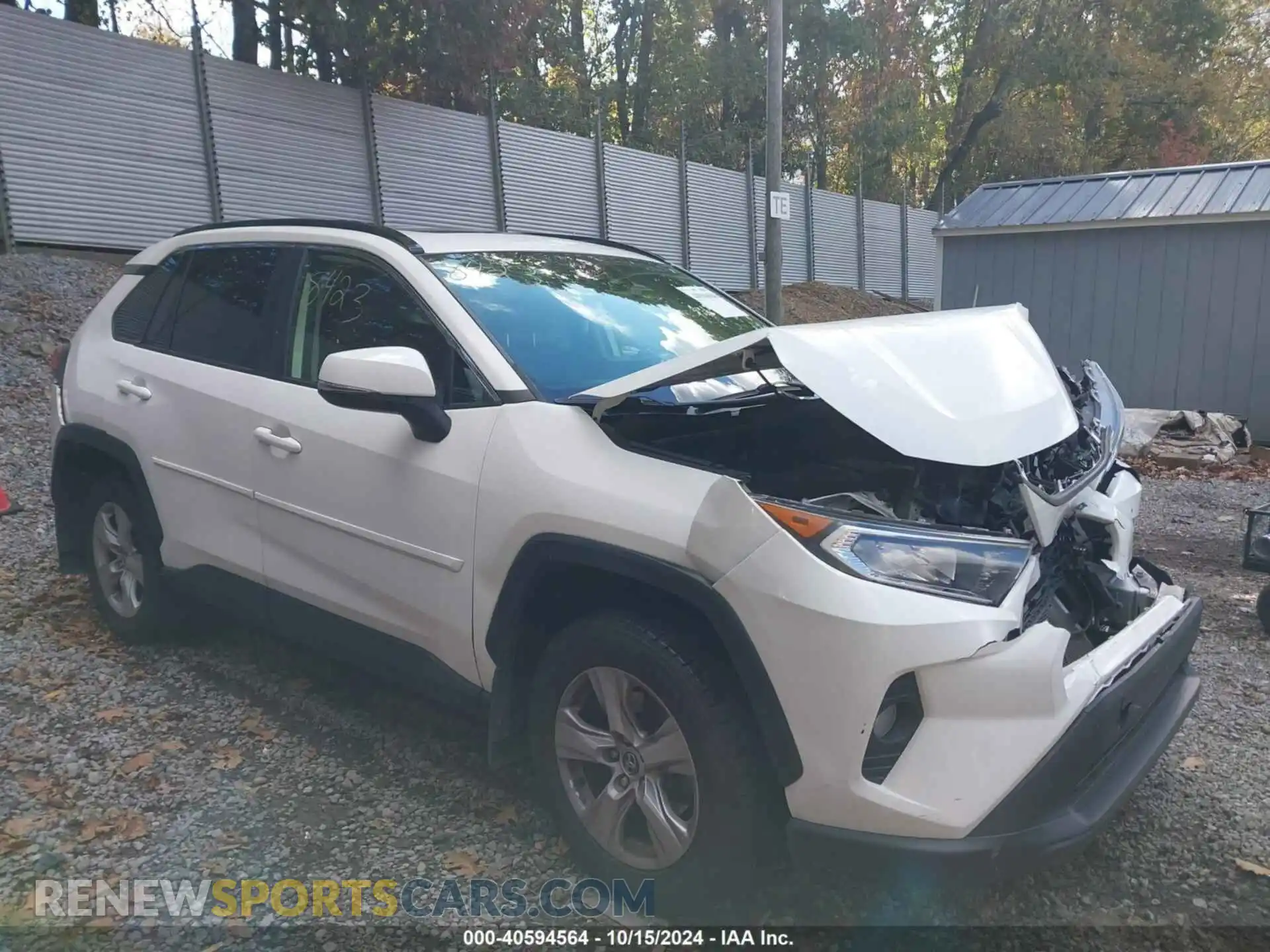 1 Photograph of a damaged car JTMP1RFV2KD008423 TOYOTA RAV4 2019