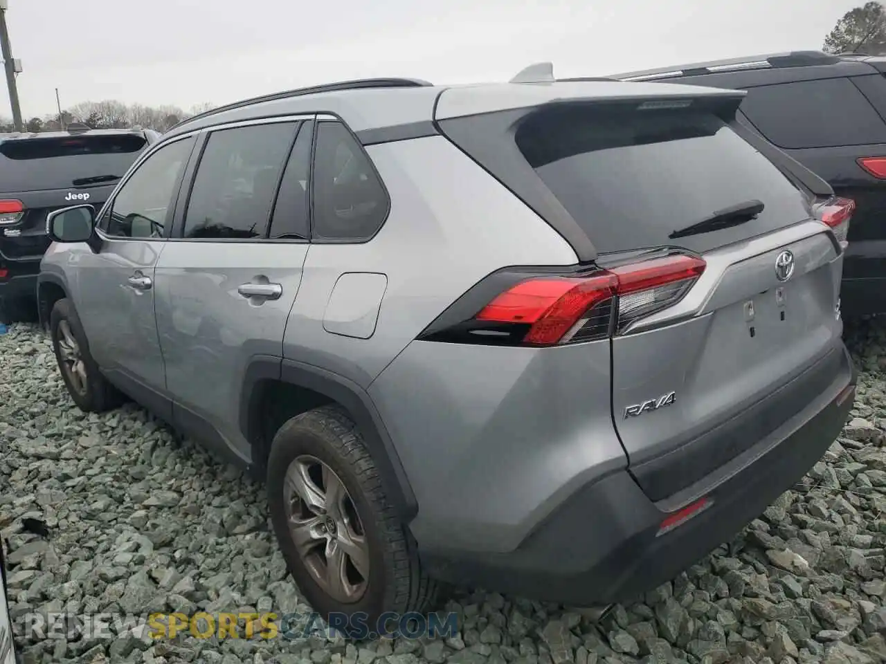 2 Photograph of a damaged car JTMP1RFV2KD504404 TOYOTA RAV4 2019