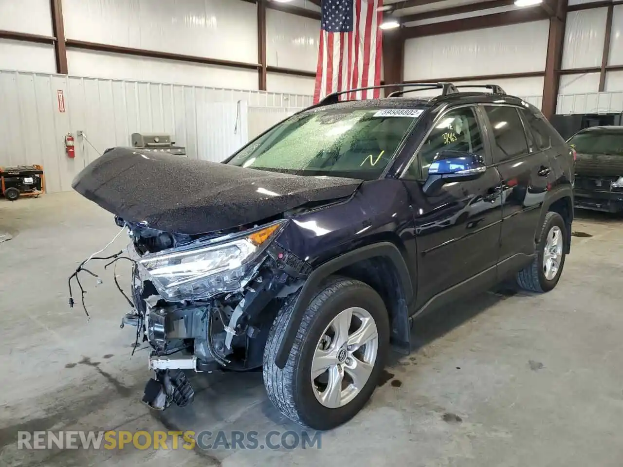 2 Photograph of a damaged car JTMP1RFV2KJ020329 TOYOTA RAV4 2019