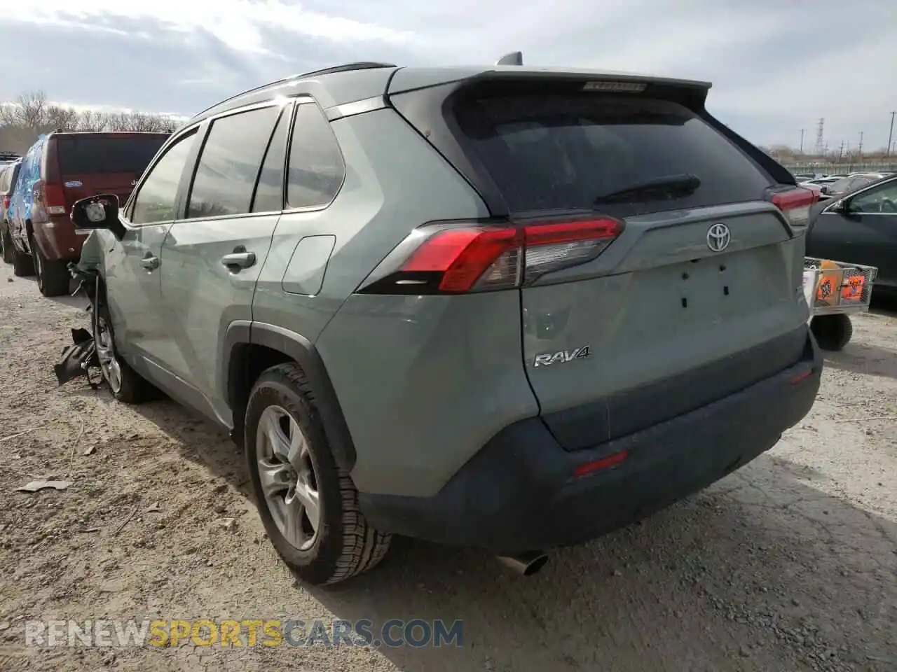 3 Photograph of a damaged car JTMP1RFV3KD003750 TOYOTA RAV4 2019