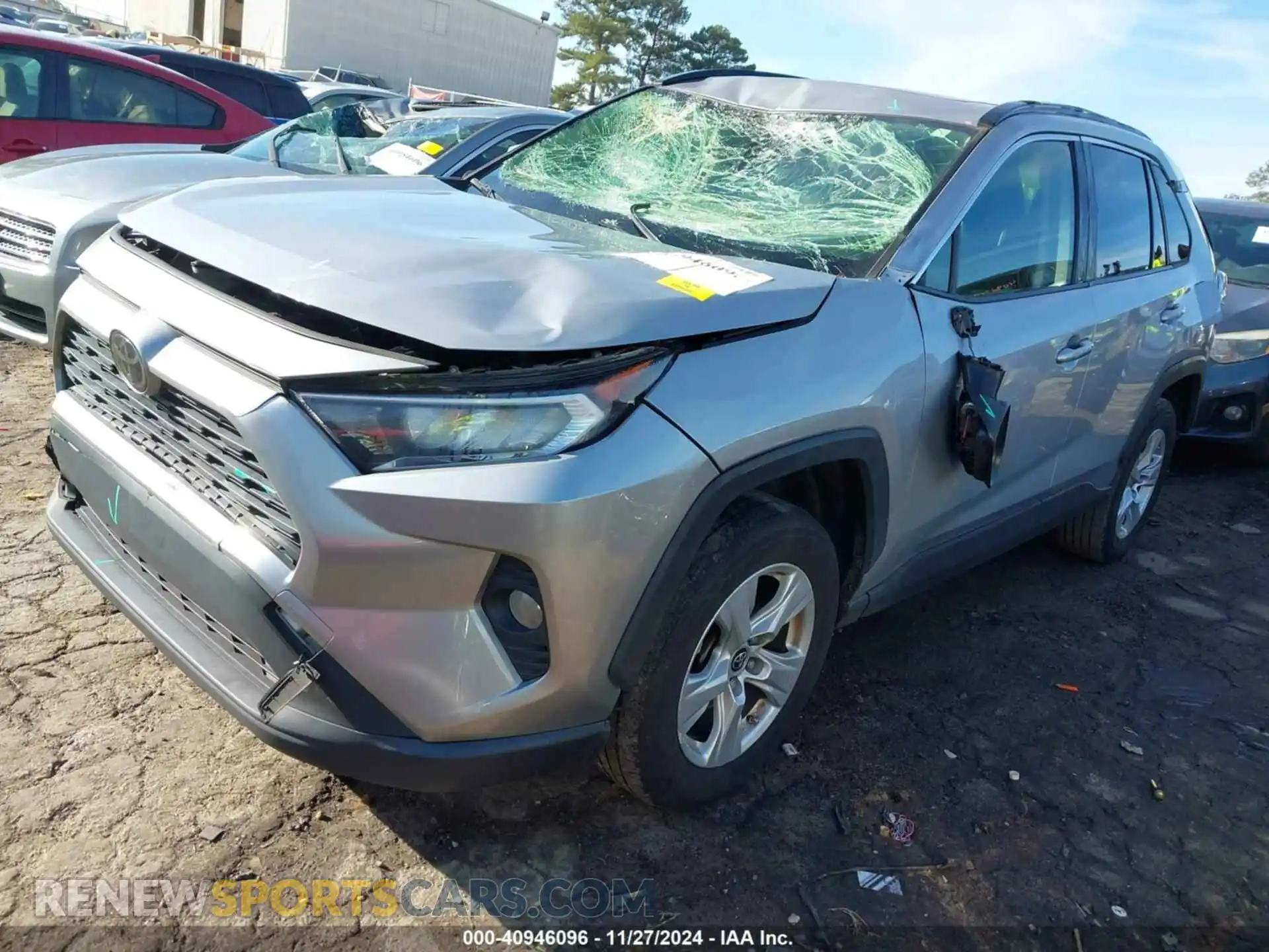 2 Photograph of a damaged car JTMP1RFV3KD007586 TOYOTA RAV4 2019