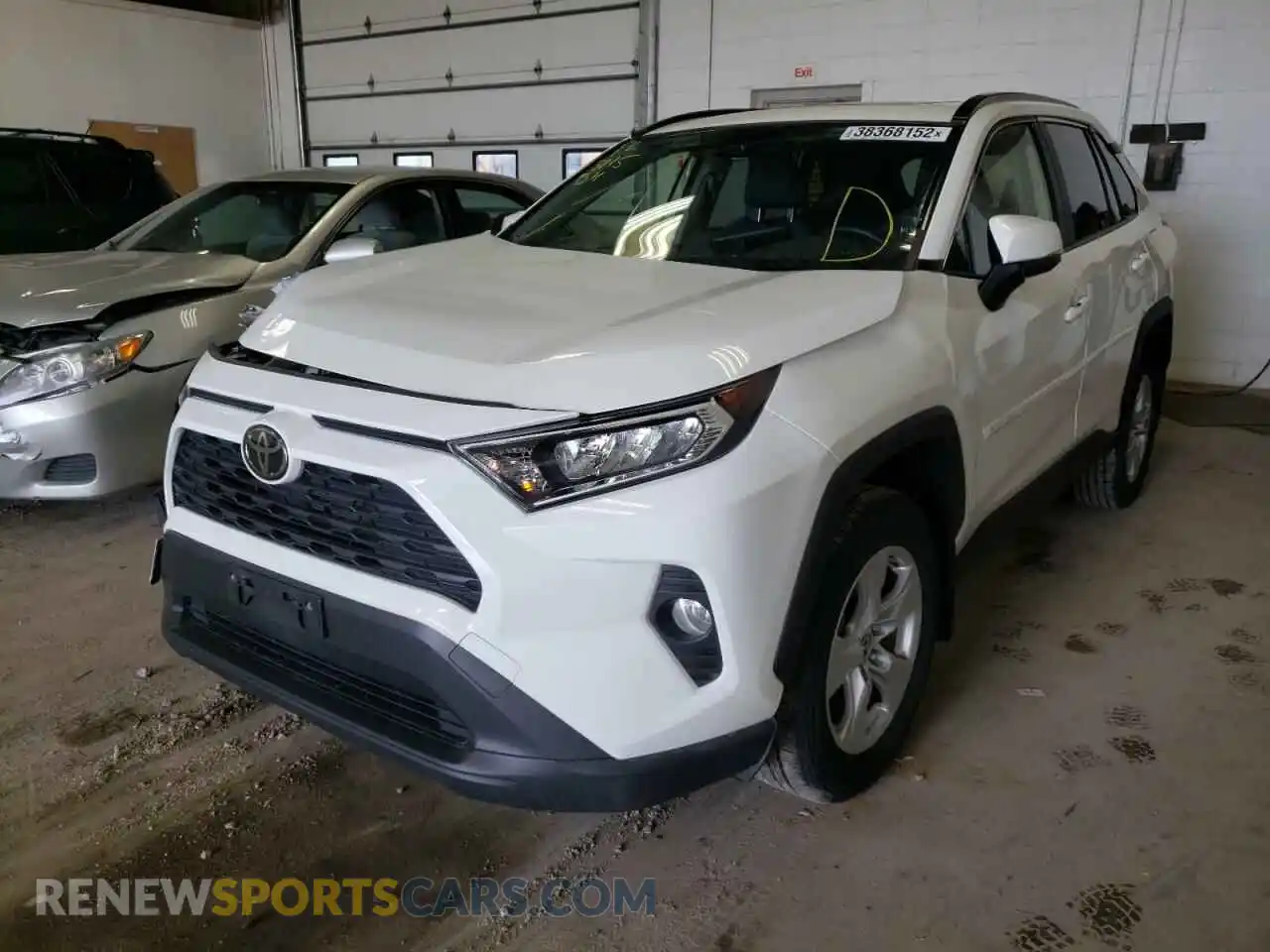 2 Photograph of a damaged car JTMP1RFV3KD502564 TOYOTA RAV4 2019