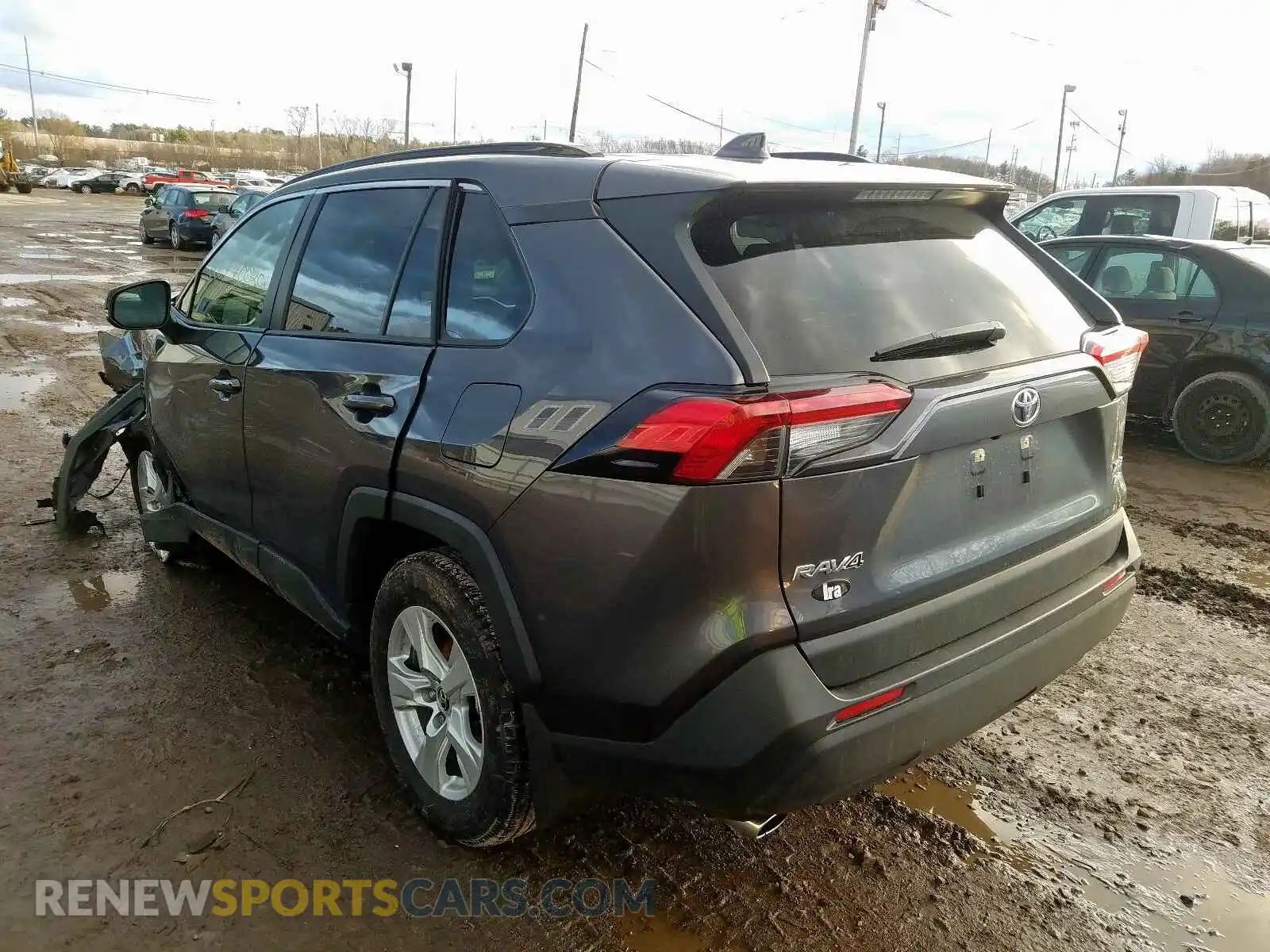 3 Photograph of a damaged car JTMP1RFV4KD032822 TOYOTA RAV4 2019