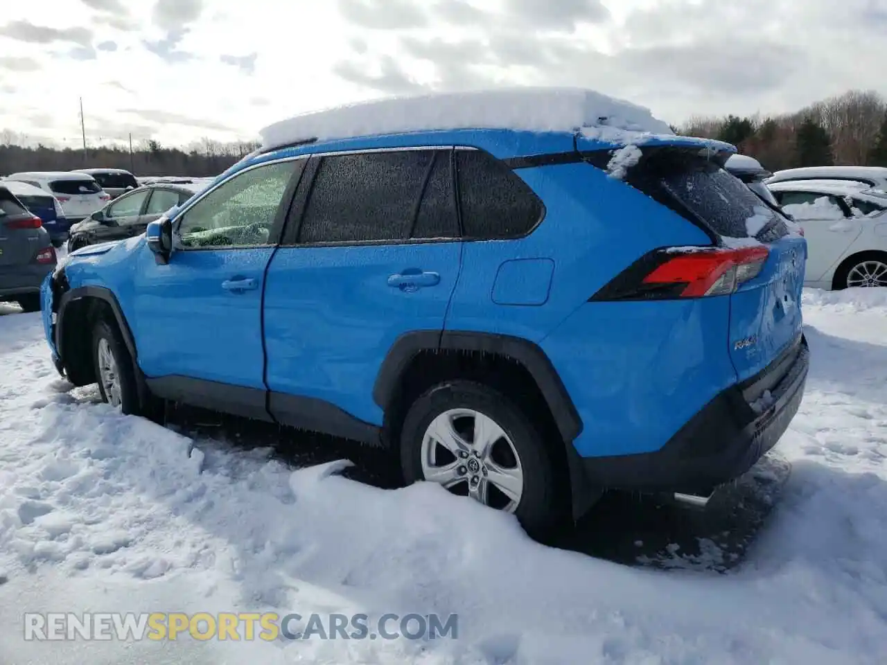 2 Фотография поврежденного автомобиля JTMP1RFV4KD515372 TOYOTA RAV4 2019