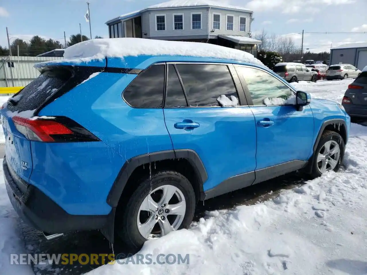 3 Фотография поврежденного автомобиля JTMP1RFV4KD515372 TOYOTA RAV4 2019