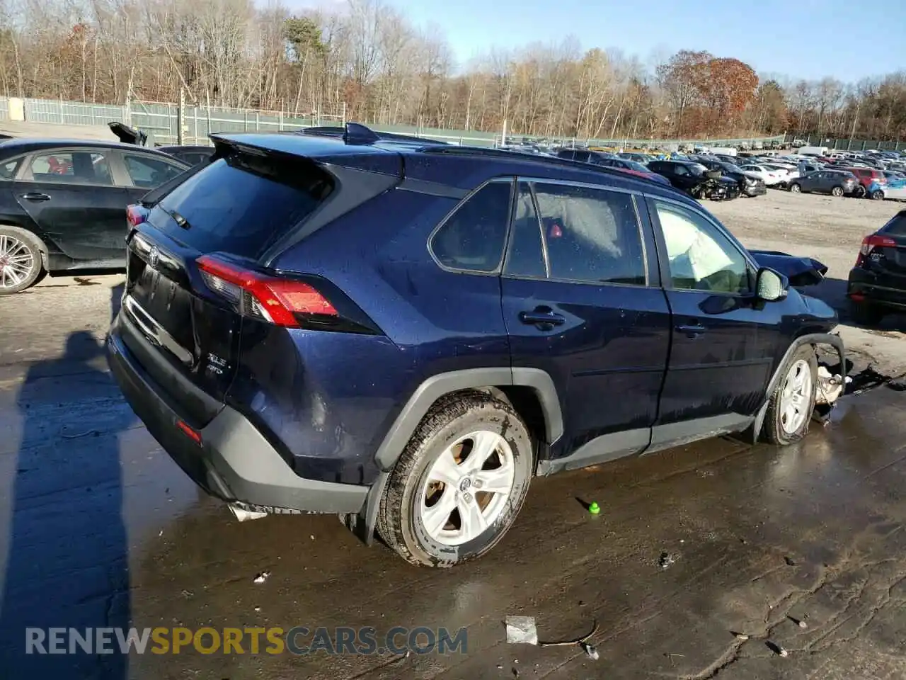 3 Photograph of a damaged car JTMP1RFV5KD021909 TOYOTA RAV4 2019
