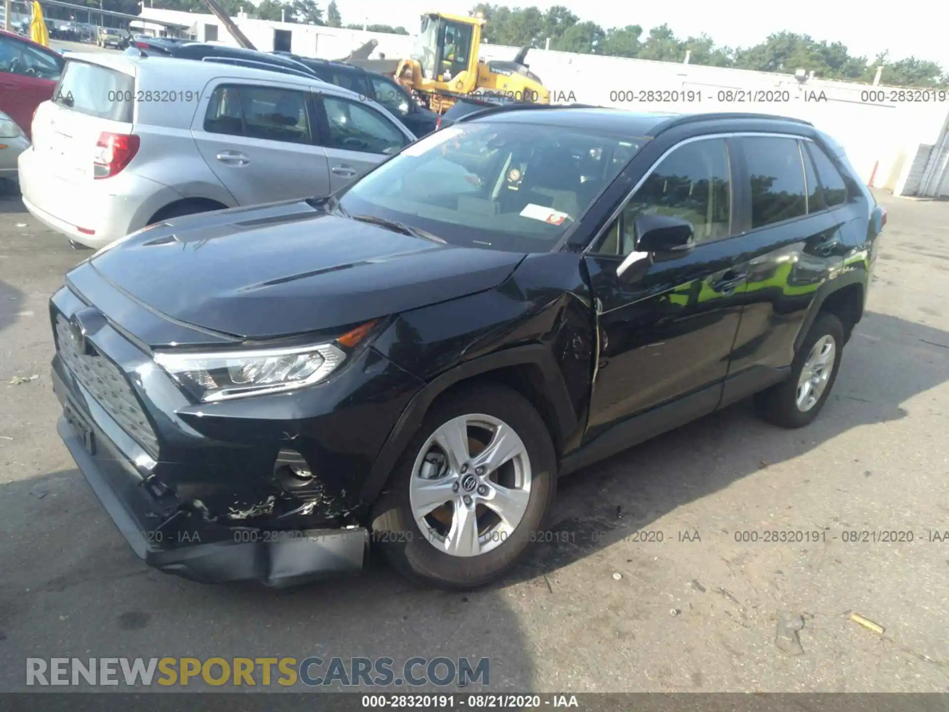2 Photograph of a damaged car JTMP1RFV5KD032991 TOYOTA RAV4 2019