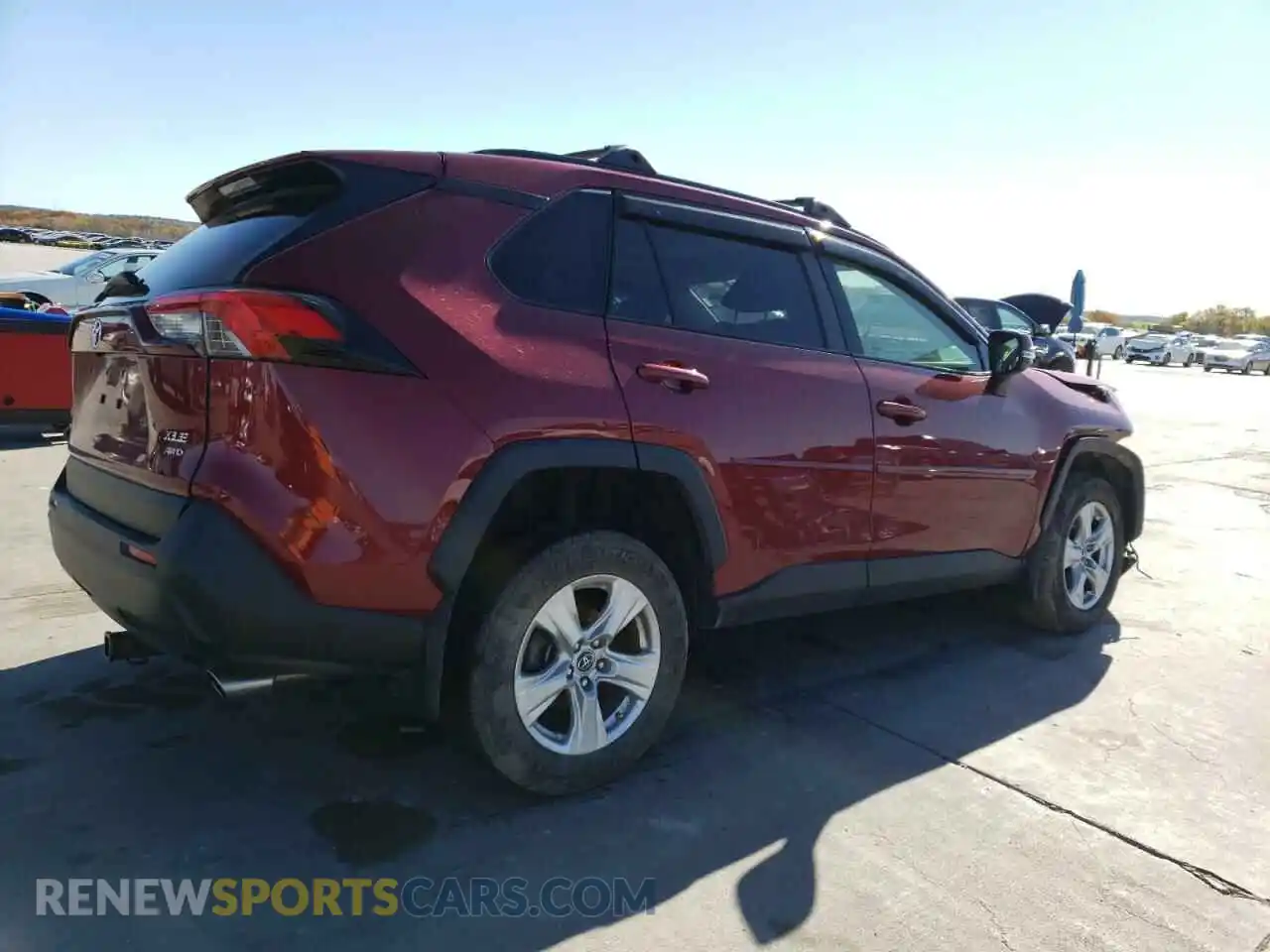 3 Photograph of a damaged car JTMP1RFV6KD002995 TOYOTA RAV4 2019