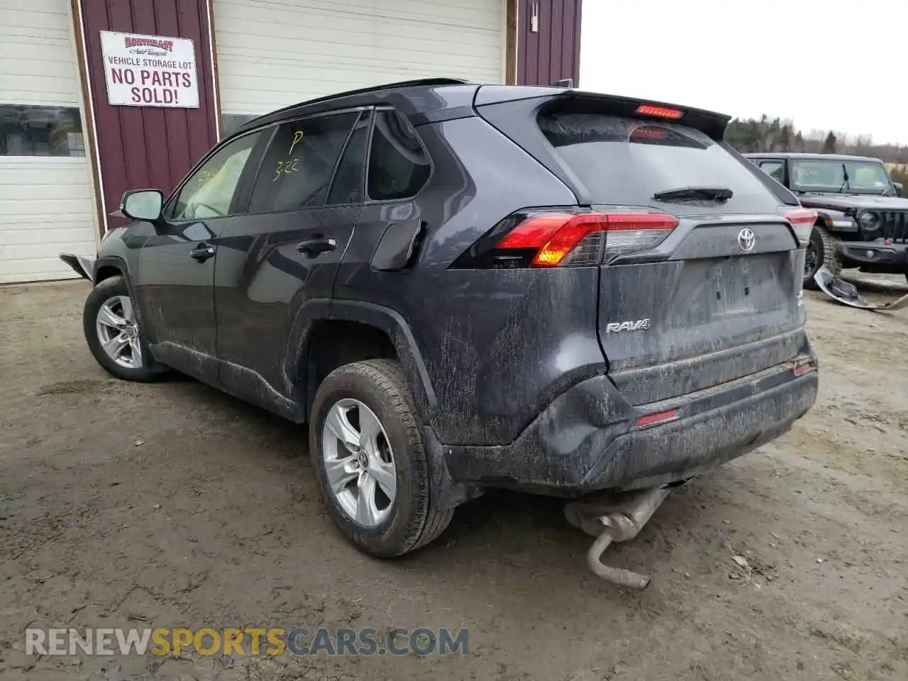 3 Photograph of a damaged car JTMP1RFV7KD032992 TOYOTA RAV4 2019