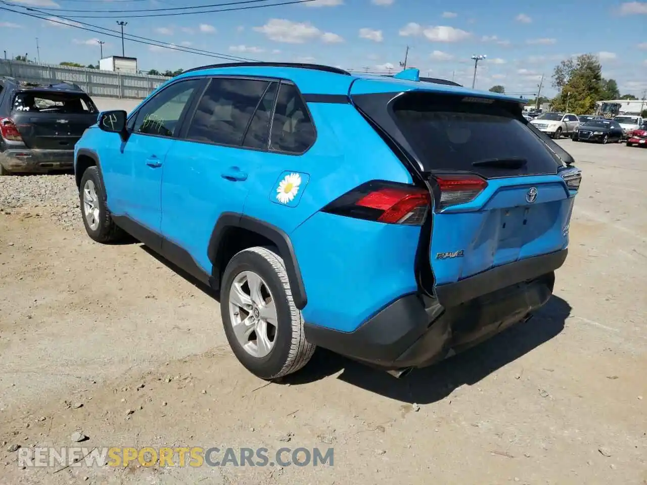 3 Photograph of a damaged car JTMP1RFV7KD507850 TOYOTA RAV4 2019