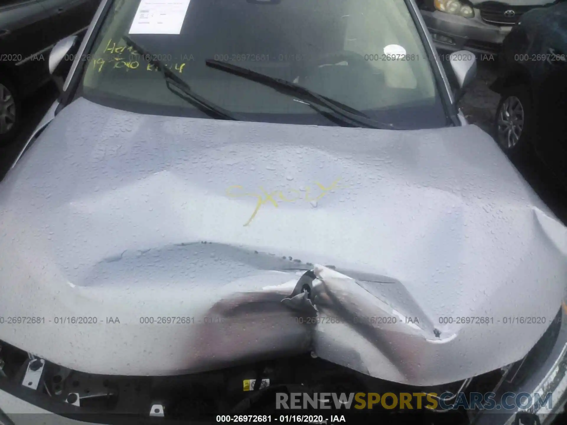 10 Photograph of a damaged car JTMP1RFV8KJ001610 TOYOTA RAV4 2019