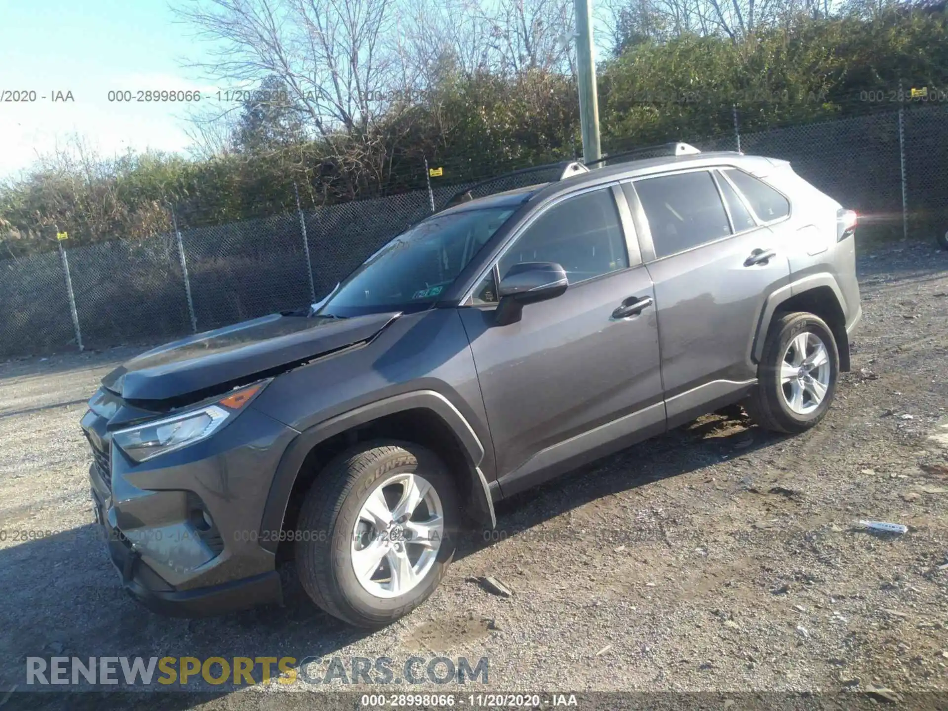2 Photograph of a damaged car JTMP1RFVXKD020545 TOYOTA RAV4 2019