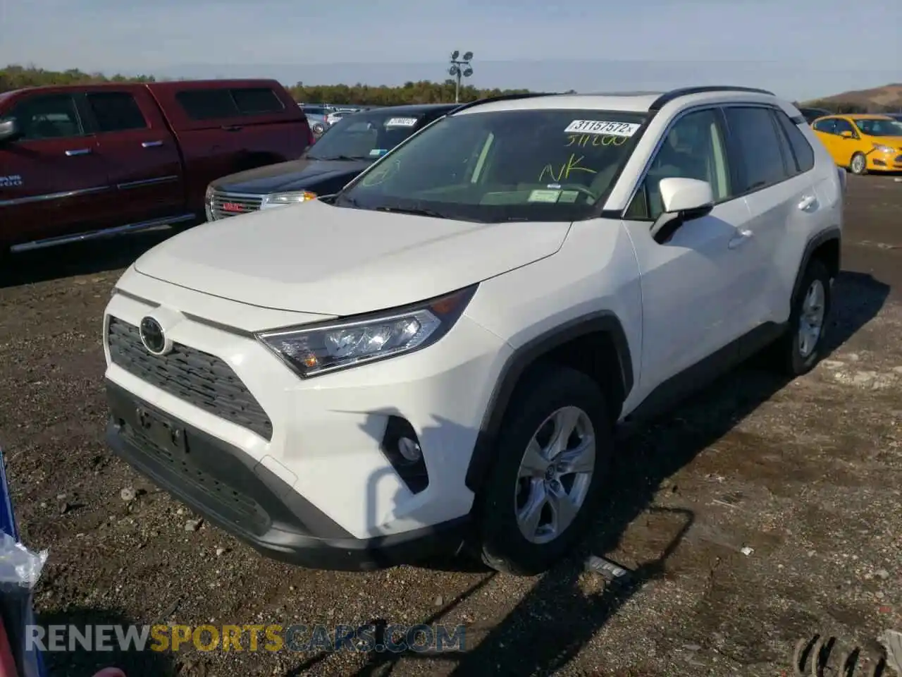 2 Photograph of a damaged car JTMP1RFVXKD511200 TOYOTA RAV4 2019
