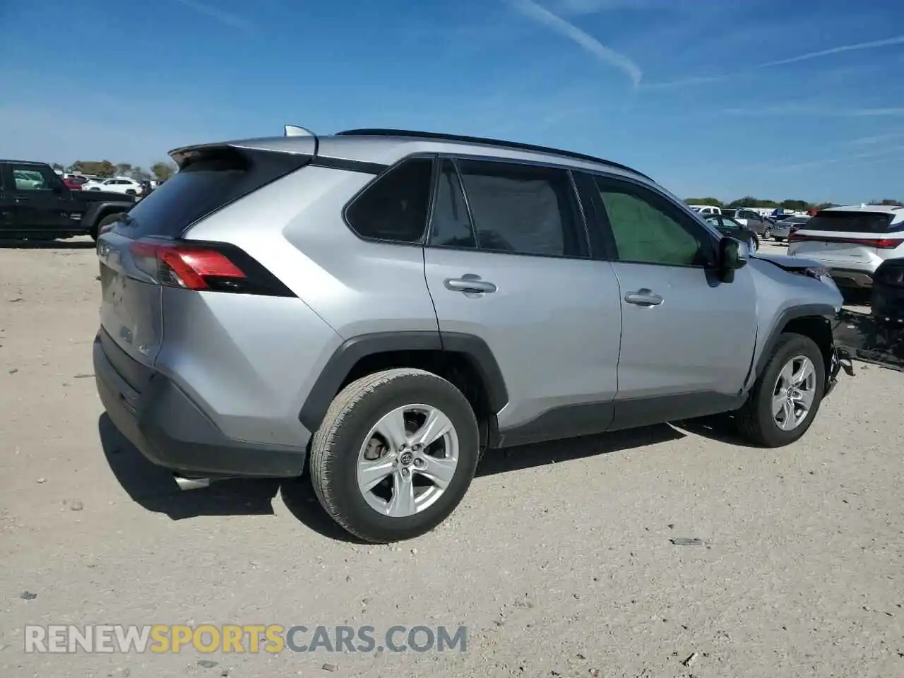 3 Photograph of a damaged car JTMW1RFV0KD033428 TOYOTA RAV4 2019