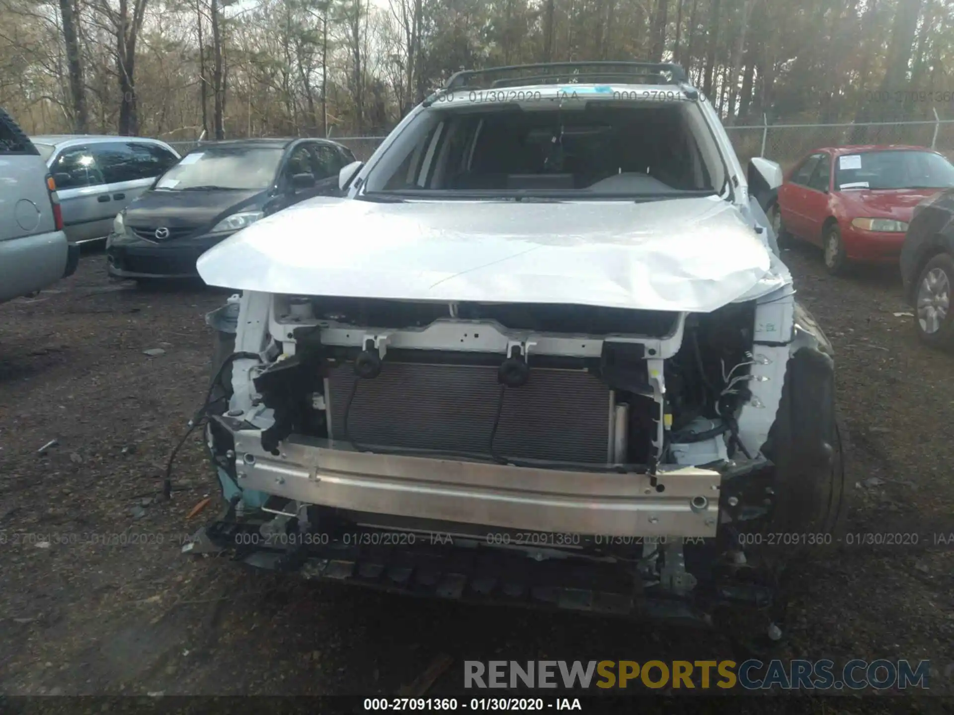 6 Фотография поврежденного автомобиля JTMW1RFV0KD035440 TOYOTA RAV4 2019