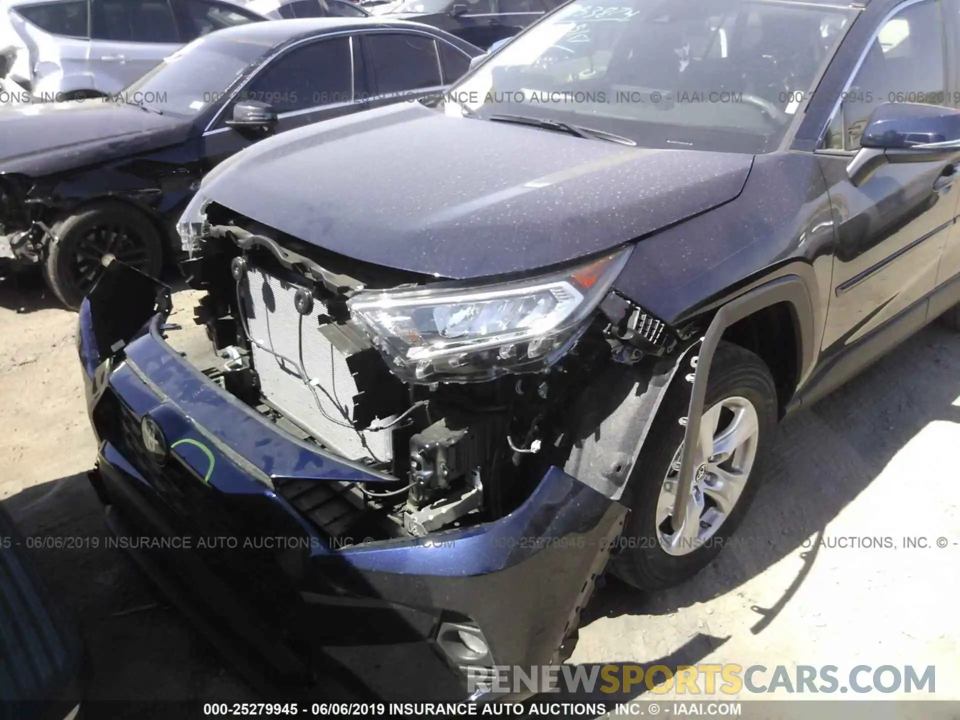 6 Photograph of a damaged car JTMW1RFV1KD512862 TOYOTA RAV4 2019