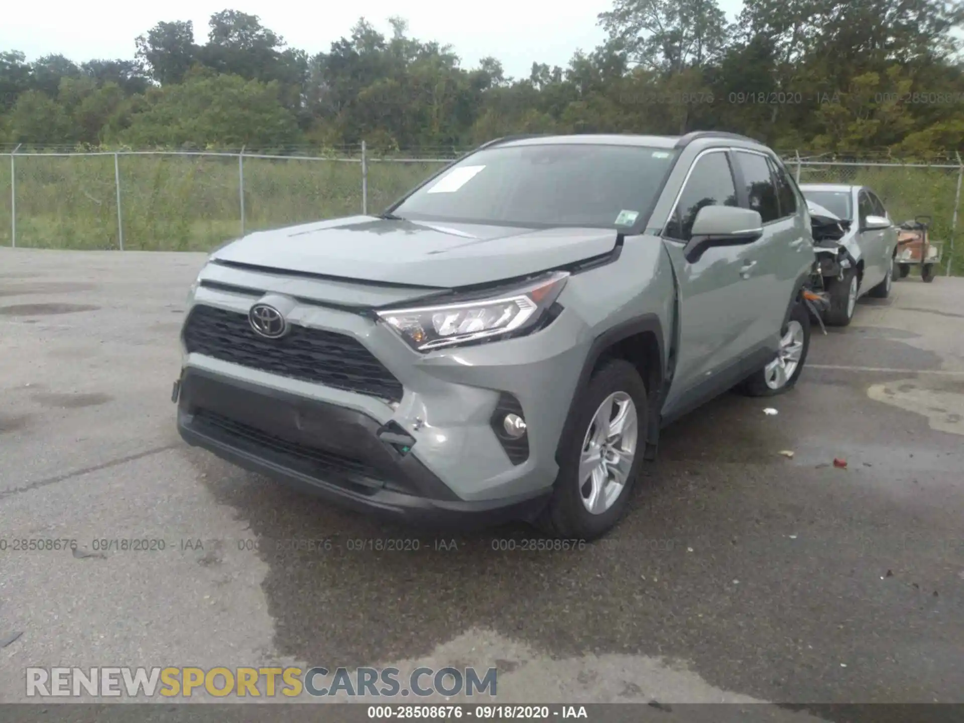 2 Photograph of a damaged car JTMW1RFV2KD003170 TOYOTA RAV4 2019