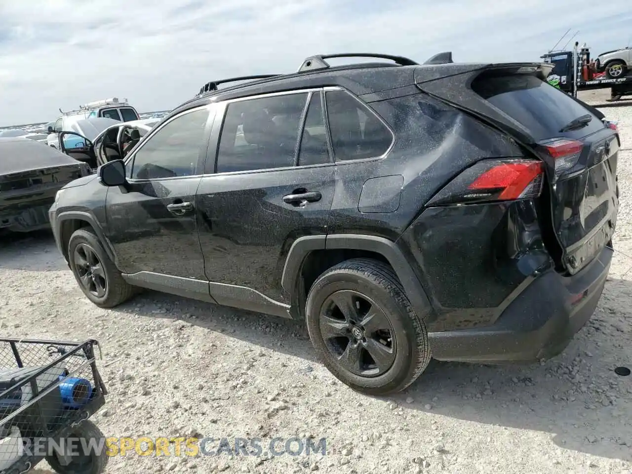 2 Photograph of a damaged car JTMW1RFV5KD500679 TOYOTA RAV4 2019