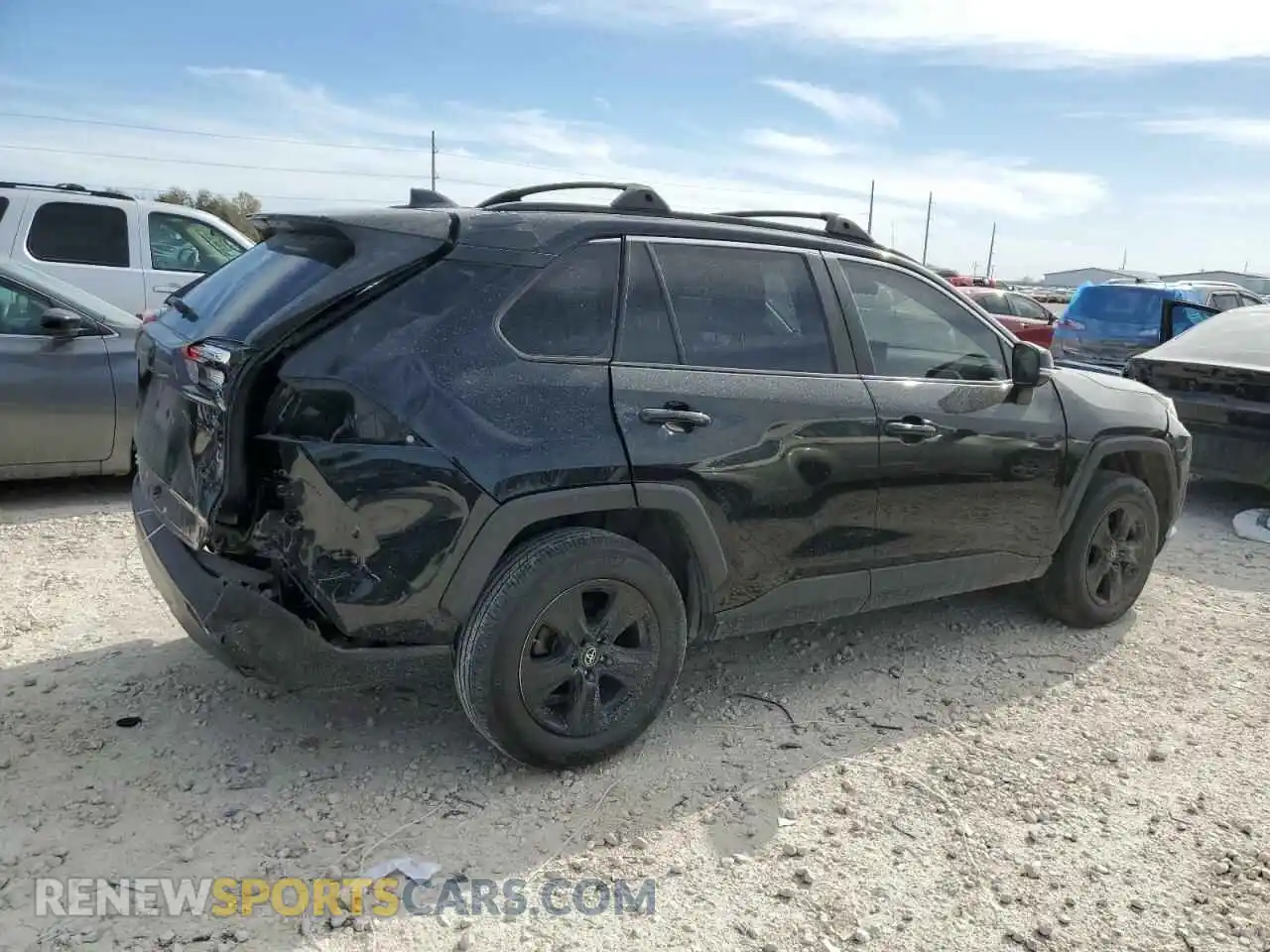 3 Photograph of a damaged car JTMW1RFV5KD500679 TOYOTA RAV4 2019
