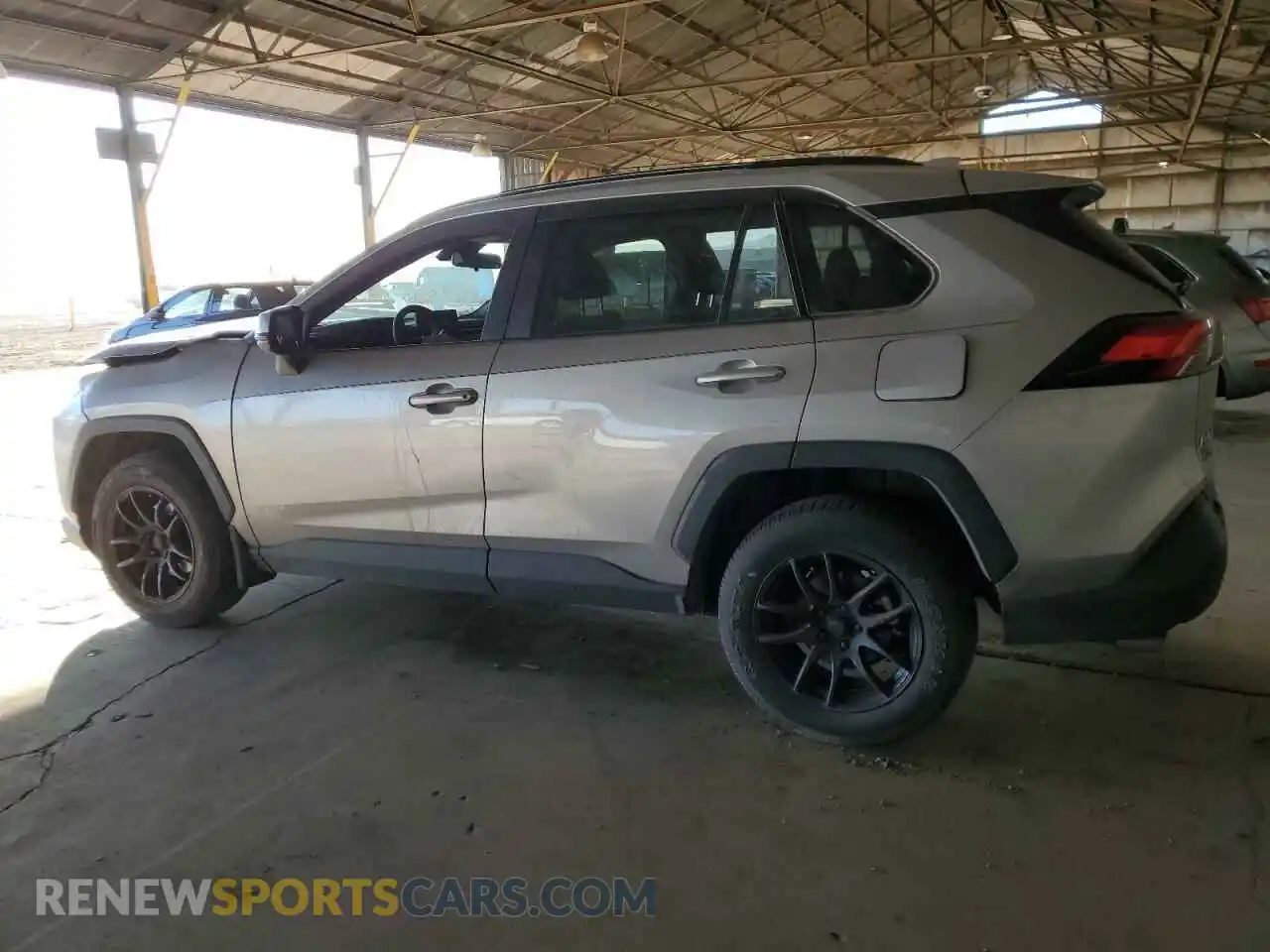 2 Photograph of a damaged car JTMW1RFV6KD014348 TOYOTA RAV4 2019