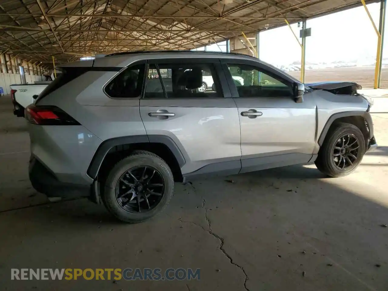 3 Photograph of a damaged car JTMW1RFV6KD014348 TOYOTA RAV4 2019