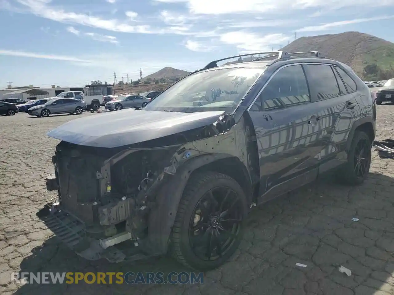 1 Photograph of a damaged car JTMW1RFV6KD025298 TOYOTA RAV4 2019