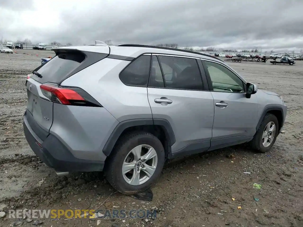 3 Photograph of a damaged car JTMW1RFV6KD502988 TOYOTA RAV4 2019