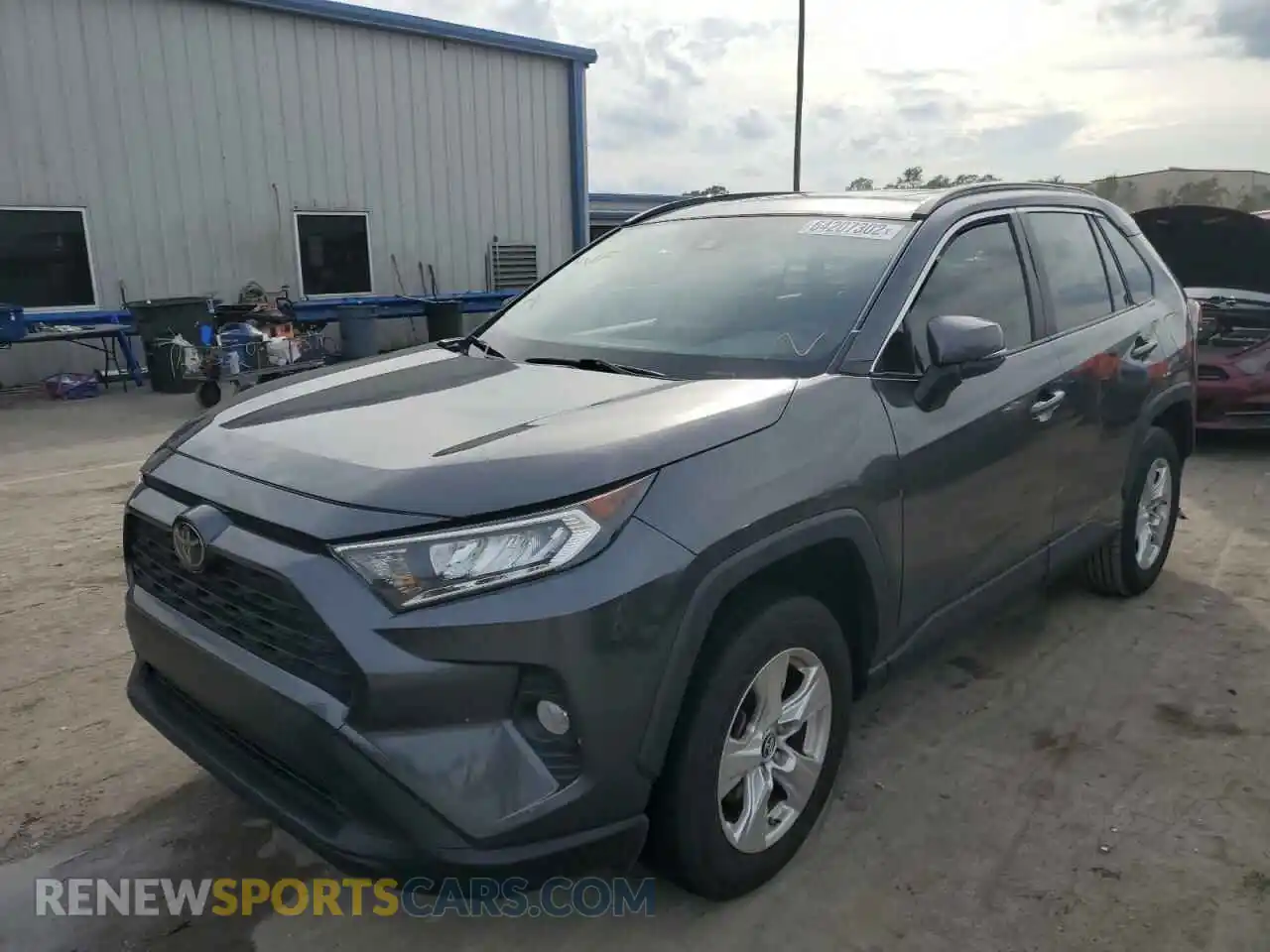 2 Photograph of a damaged car JTMW1RFV7KD009580 TOYOTA RAV4 2019