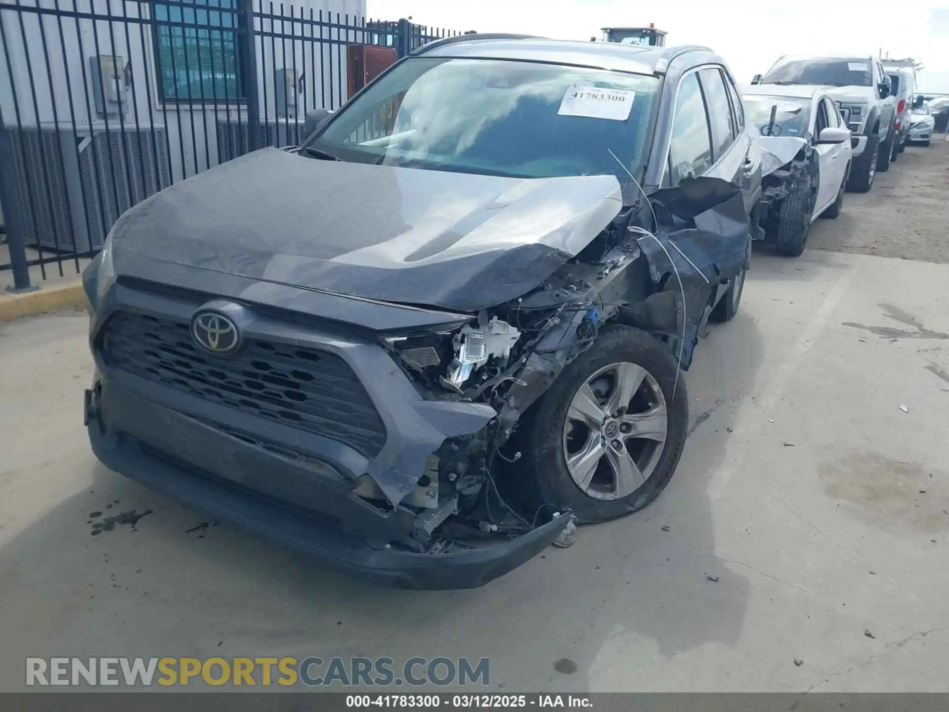 2 Photograph of a damaged car JTMW1RFV8KD034763 TOYOTA RAV4 2019
