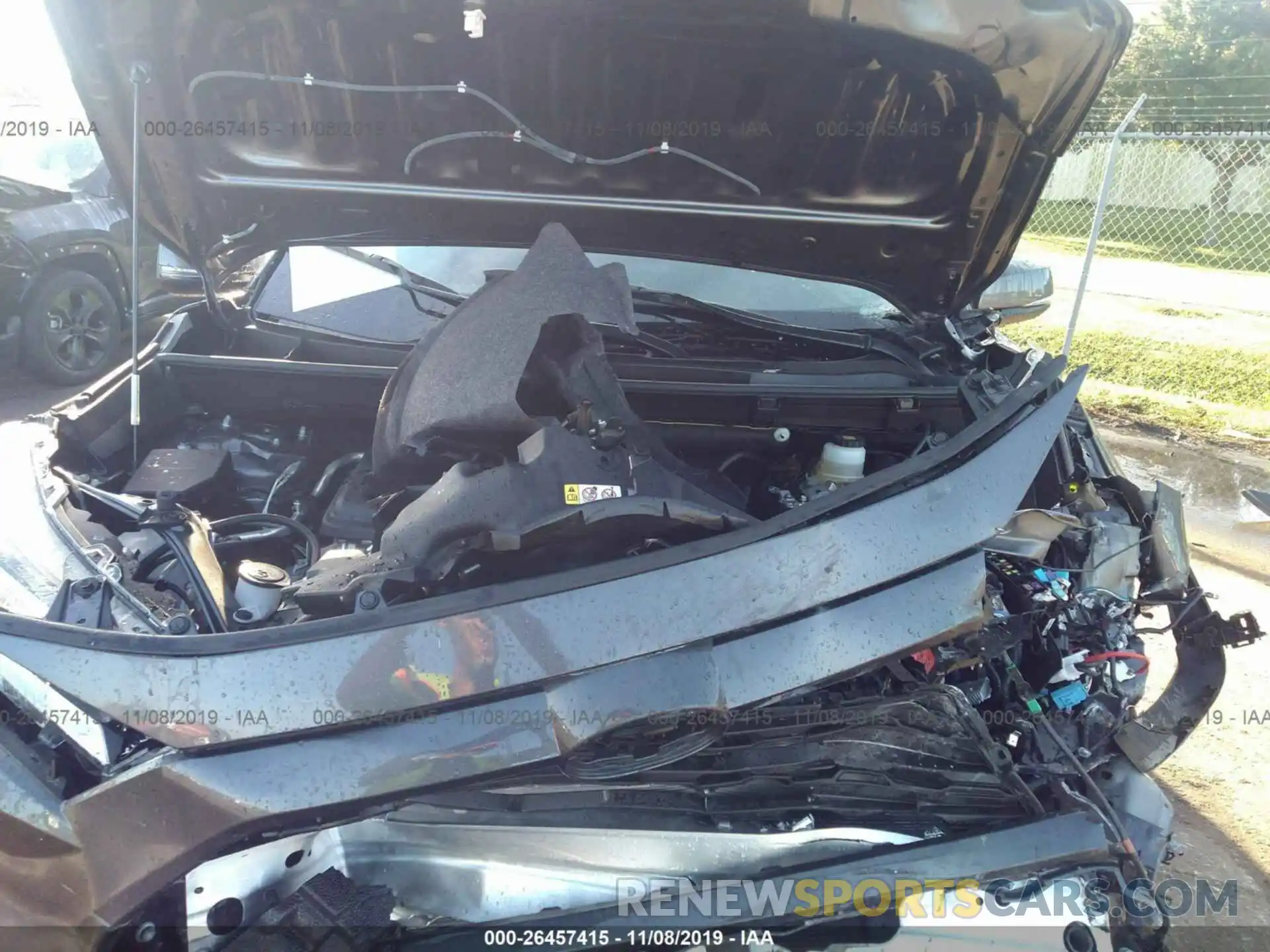 10 Photograph of a damaged car JTMW1RFV8KJ003076 TOYOTA RAV4 2019