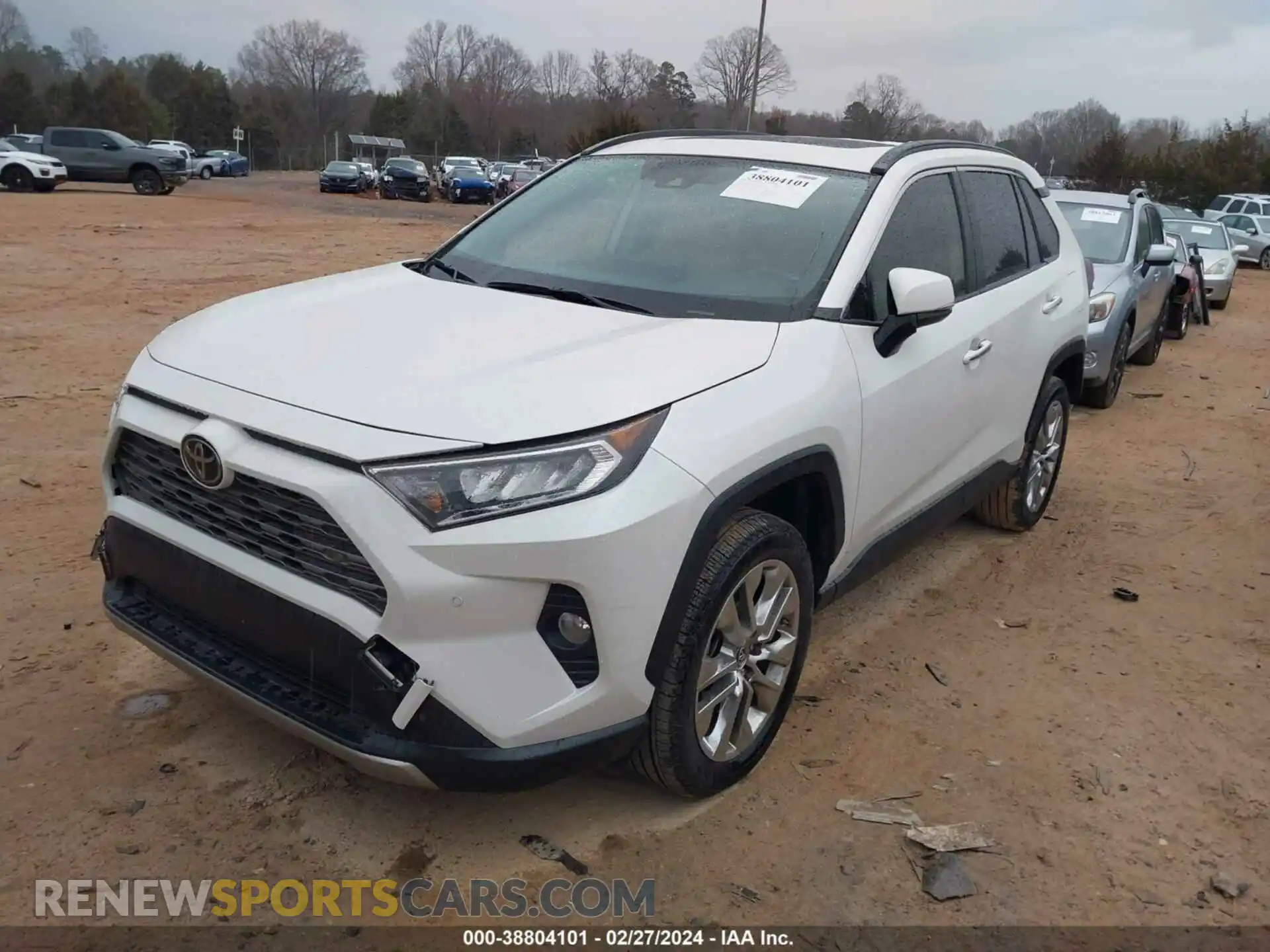 2 Photograph of a damaged car JTMY1RFV2KD009253 TOYOTA RAV4 2019