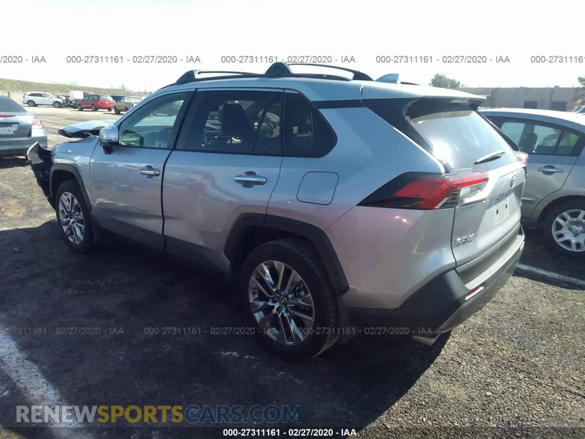 3 fotografías del automóvil dañado JTMY1RFV5KD511352 TOYOTA RAV4 2019