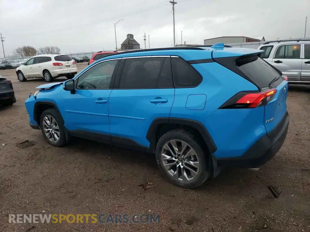 2 Photograph of a damaged car 2T3A1RFV1LC077700 TOYOTA RAV4 2020