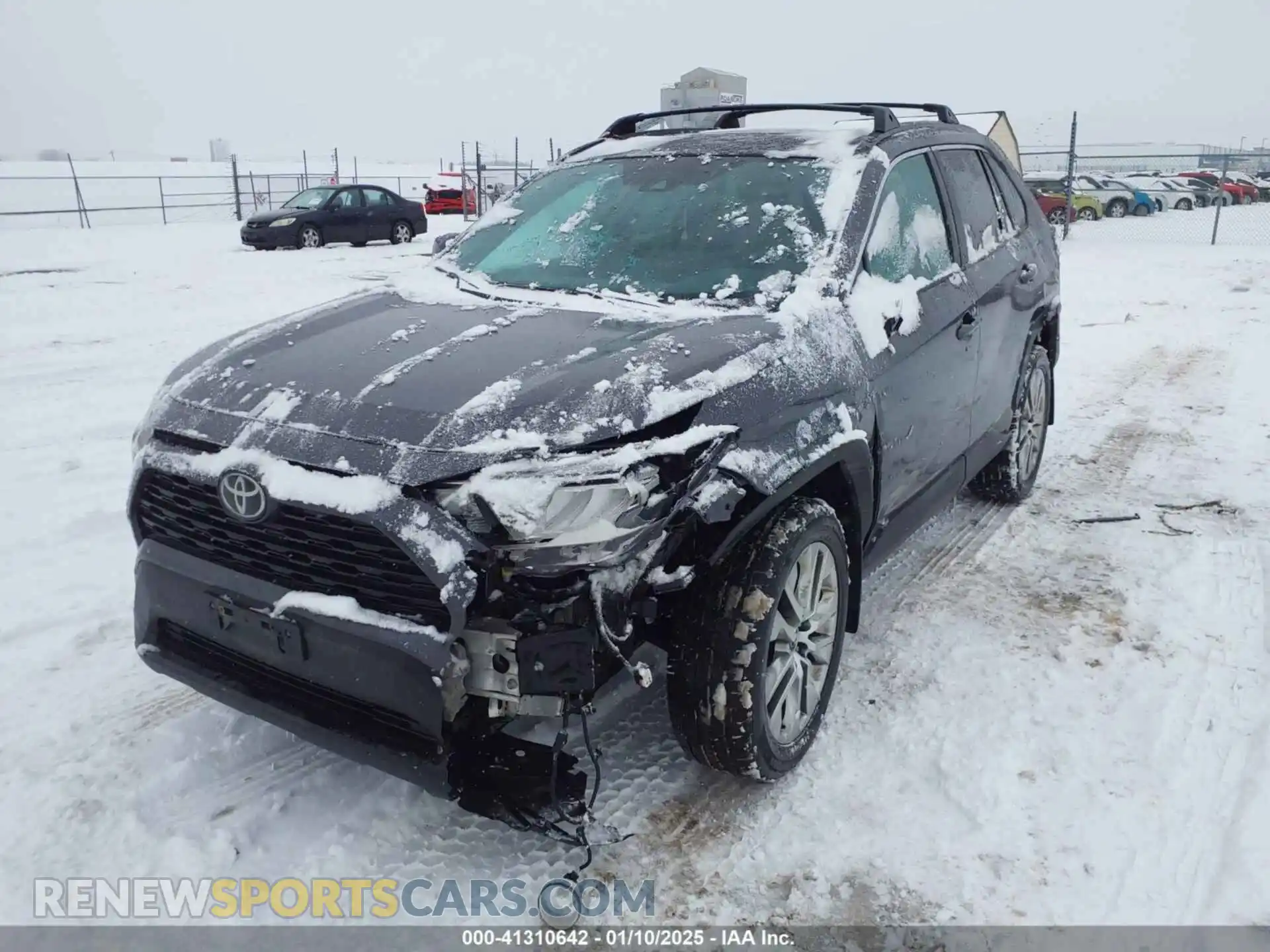 2 Photograph of a damaged car 2T3A1RFV1LW135481 TOYOTA RAV4 2020
