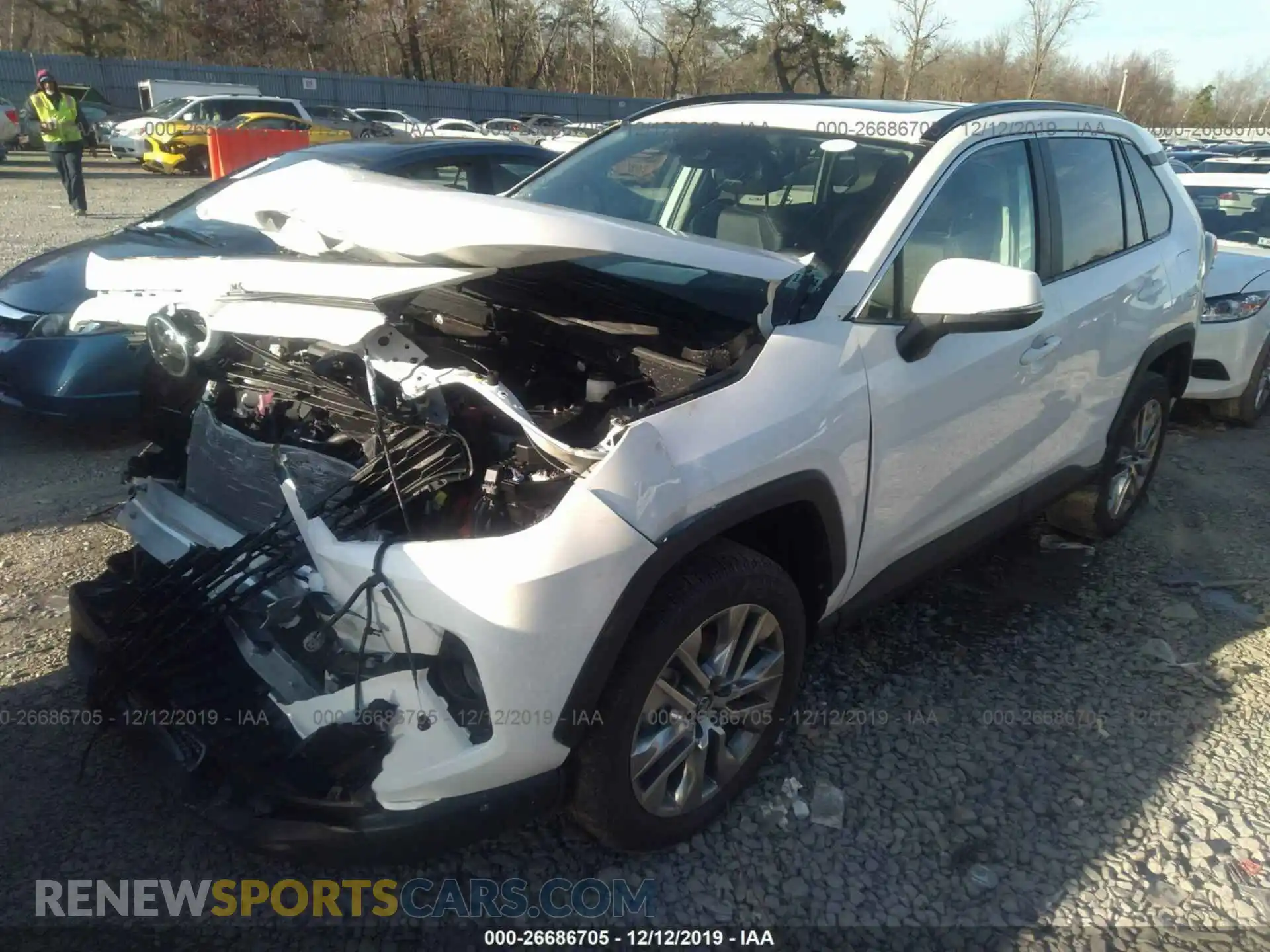 2 Photograph of a damaged car 2T3A1RFV7LC064448 TOYOTA RAV4 2020