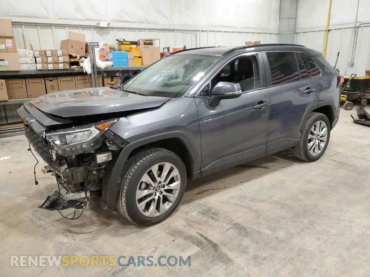 1 Photograph of a damaged car 2T3A1RFV9LC123385 TOYOTA RAV4 2020