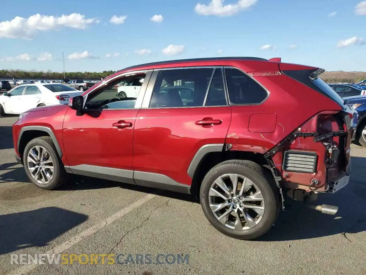 2 Photograph of a damaged car 2T3A1RFVXLC074052 TOYOTA RAV4 2020
