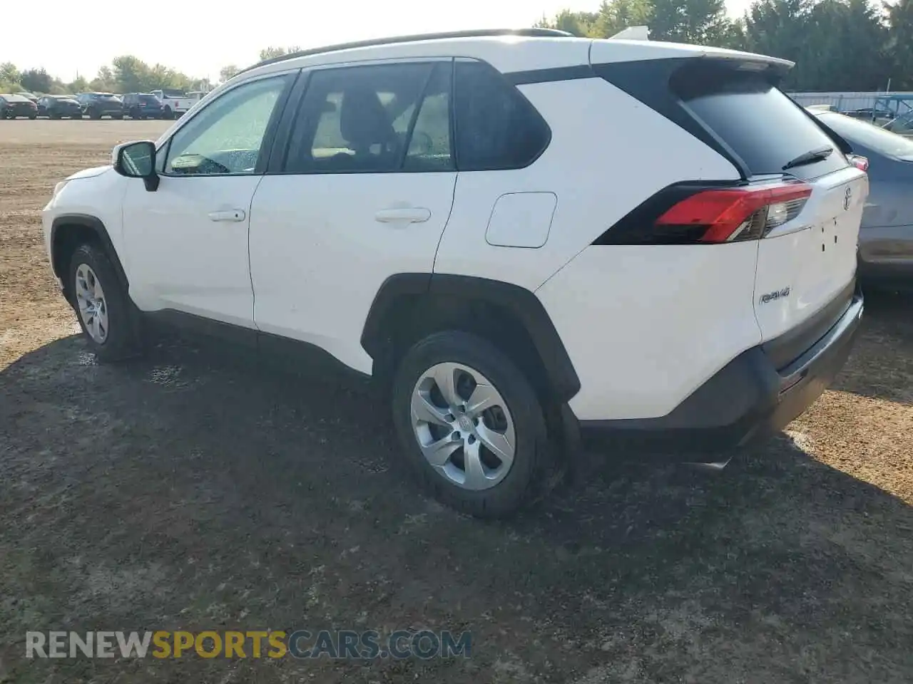 2 Photograph of a damaged car 2T3B1RFV0LC098011 TOYOTA RAV4 2020