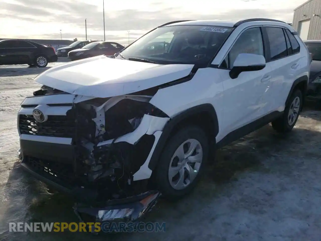 2 Photograph of a damaged car 2T3B1RFV1LC140699 TOYOTA RAV4 2020
