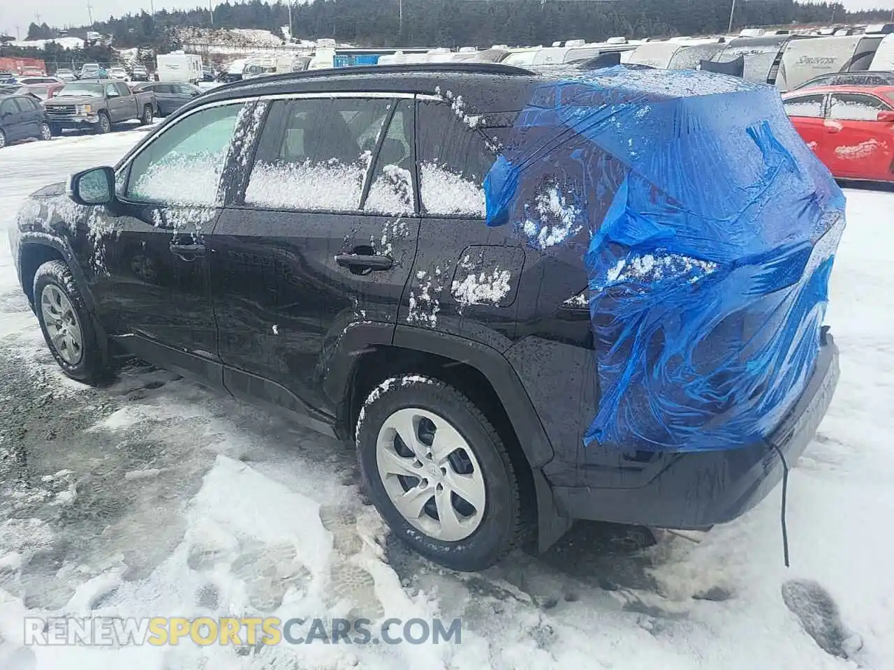 2 Photograph of a damaged car 2T3B1RFV7LW089451 TOYOTA RAV4 2020