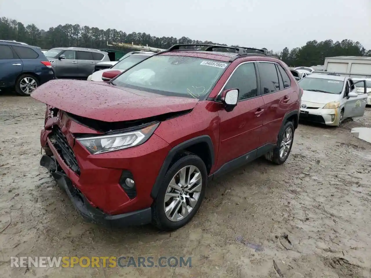 2 Photograph of a damaged car 2T3C1RFV0LC036547 TOYOTA RAV4 2020