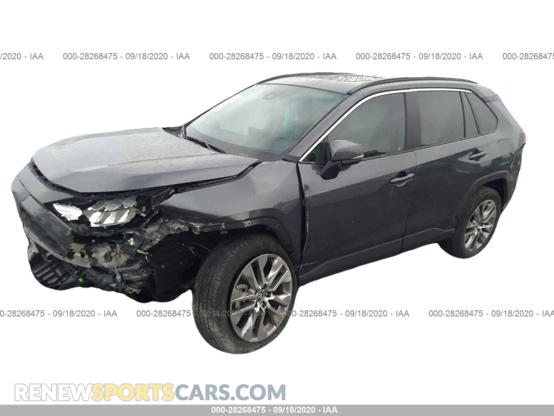 2 Photograph of a damaged car 2T3C1RFV0LW086427 TOYOTA RAV4 2020