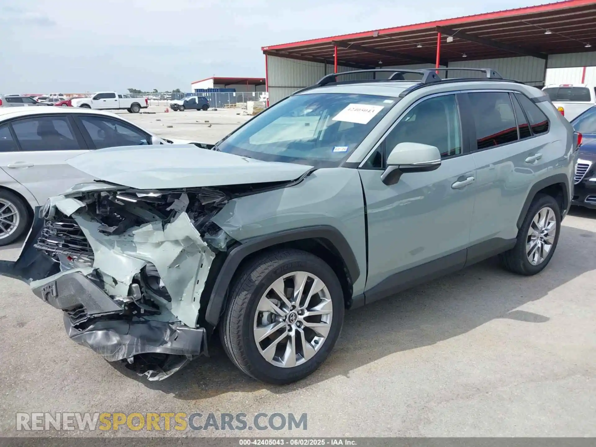 2 Photograph of a damaged car 2T3C1RFV1LW074366 TOYOTA RAV4 2020