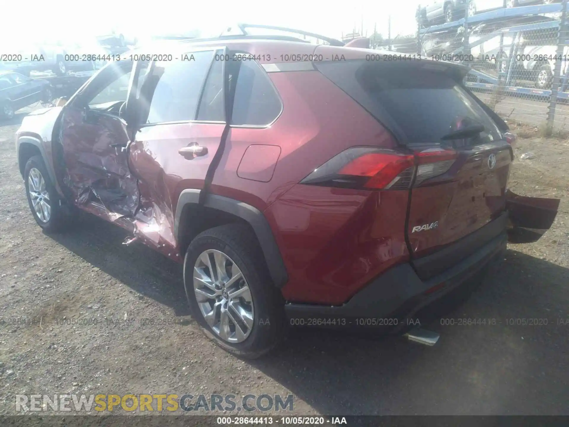 3 Photograph of a damaged car 2T3C1RFV1LW082659 TOYOTA RAV4 2020